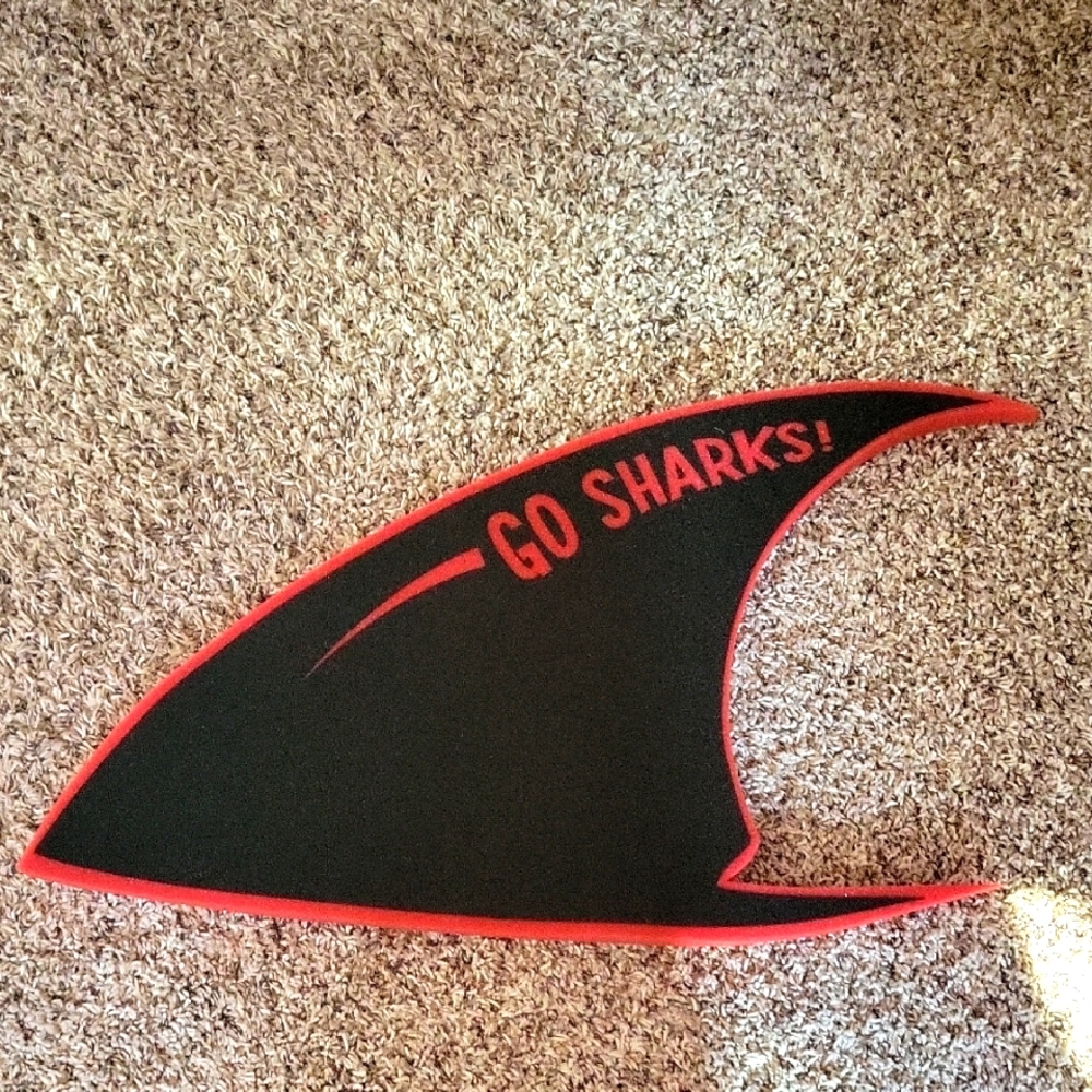 Jacksonville Sharks Foam Fin Hat